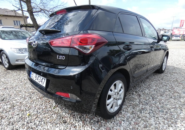 Hyundai i20 cena 34900 przebieg: 169999, rok produkcji 2016 z Brwinów małe 106